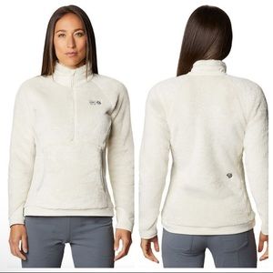 Mountain Hardware Monkey Fleece Pullover 1/2 Zip in Stone